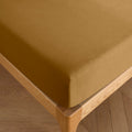 Drap Housse - 100% Coton - Caramel