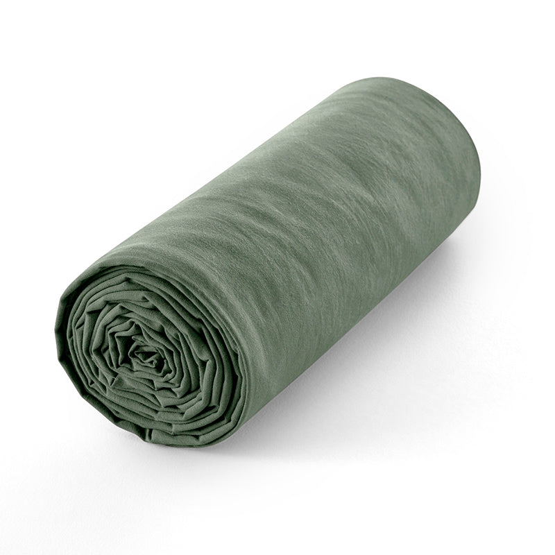 Drap Housse - 100% Coton - Romarin