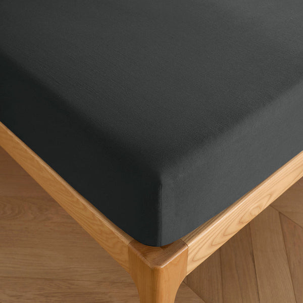 Drap Housse - 100% Coton - Truffe