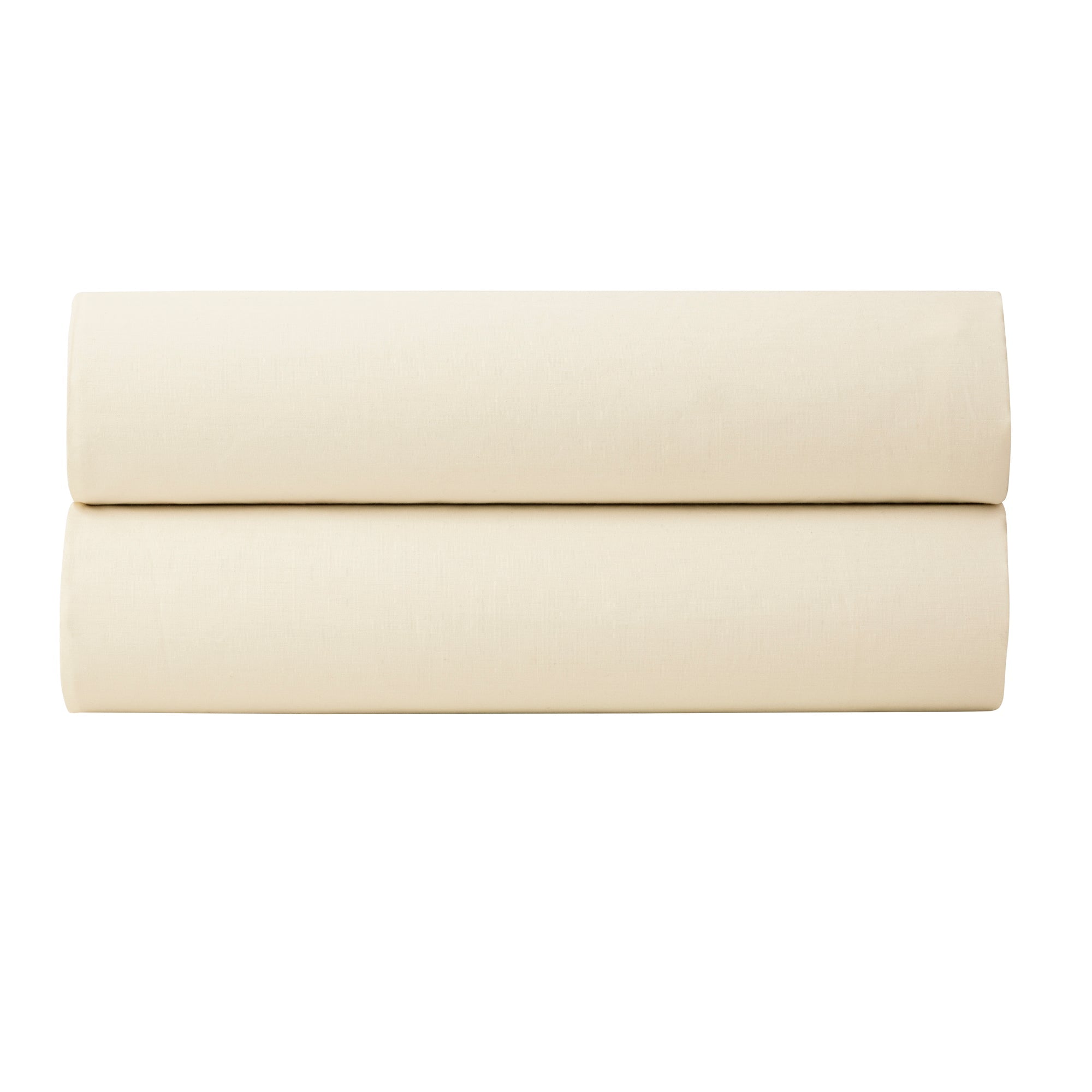 Drap Housse - 100% Percale Coton - Ivoire