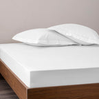 Drap Housse - 100% Percale Coton - Neige
