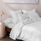Drap Housse - 100% Percale Coton - Neige