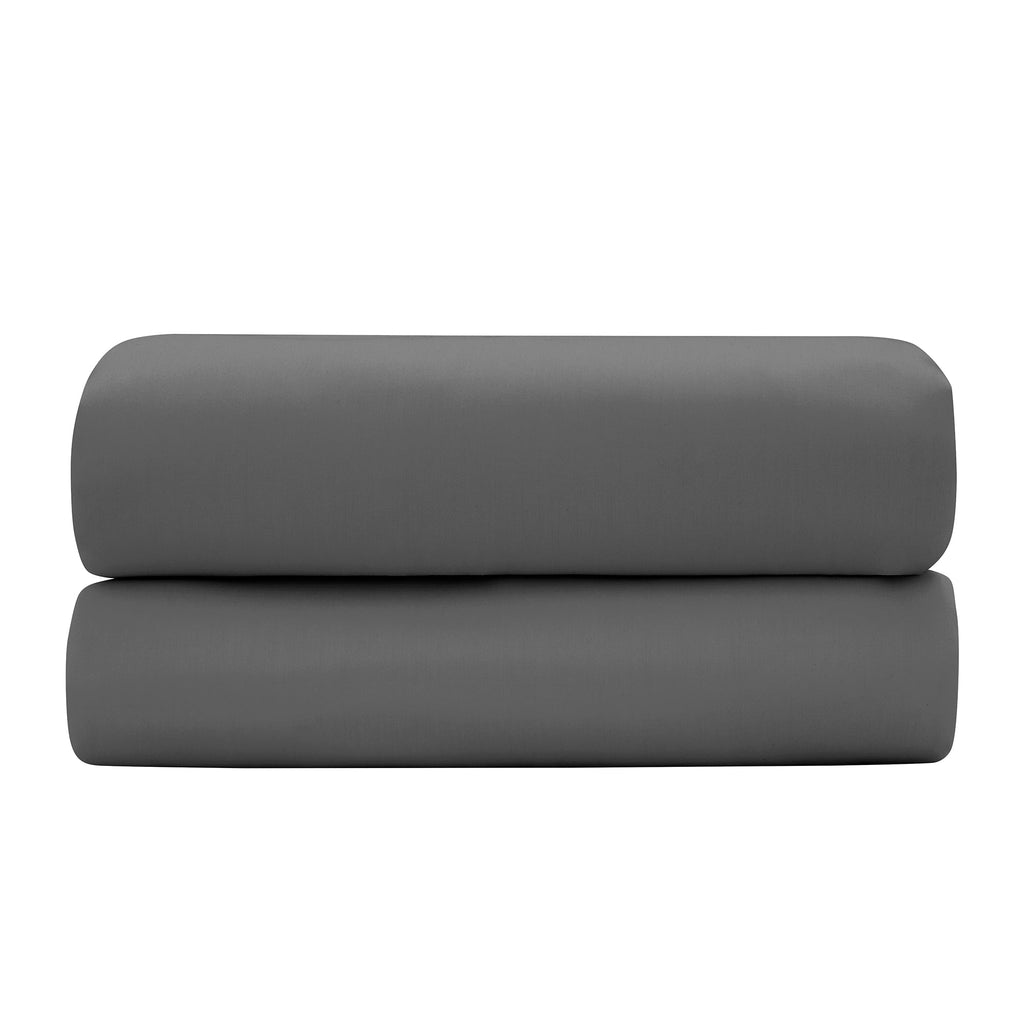 Drap Housse "Prestige" - Satin De Coton - Graphite