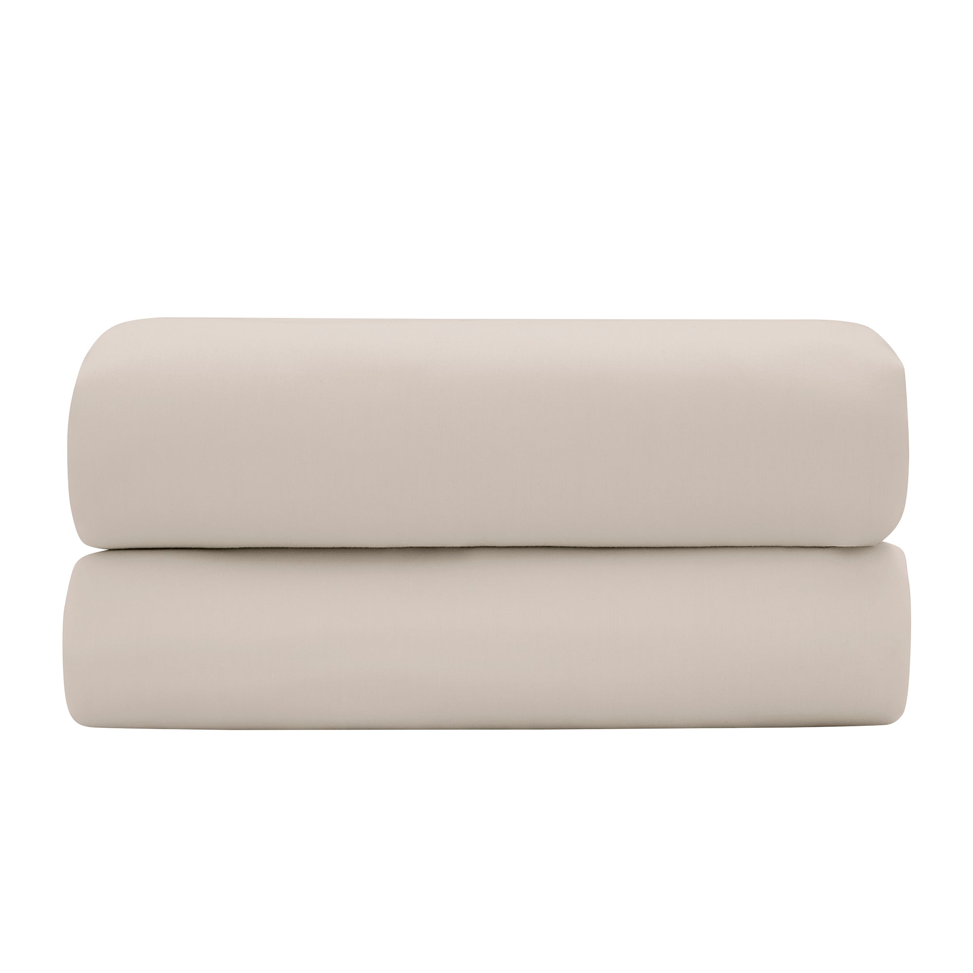 Drap Housse "Prestige" - Satin De Coton - Sable