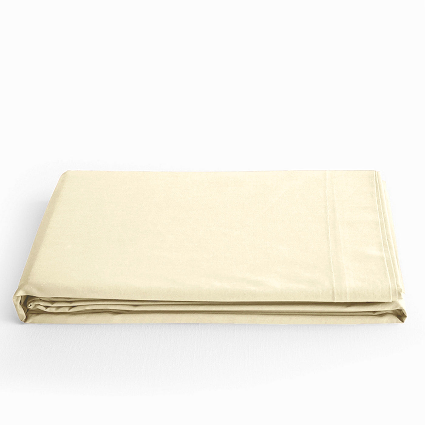 Drap Plat - 100% Coton - Vanille
