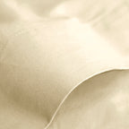 Drap Plat - 100% Coton - Vanille