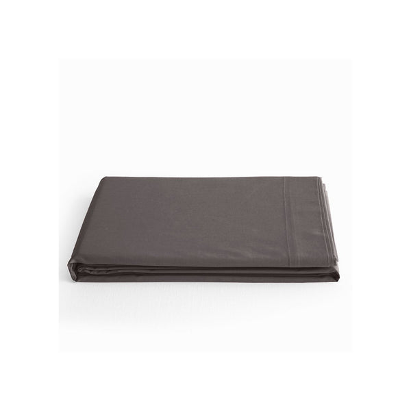 Drap Plat - 100% Coton - Ardoise