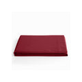 Drap Plat - 100% Coton - Grenat