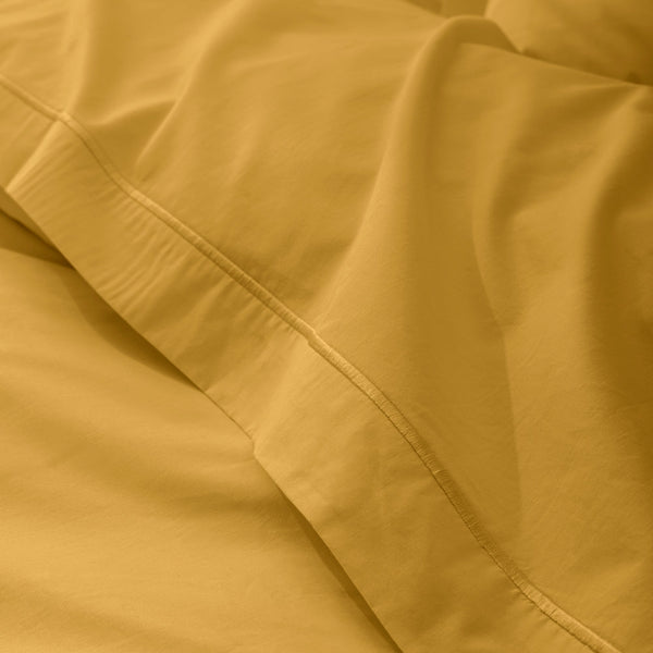 Drap Plat - 100% Percale Coton - Mangue