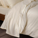 Drap Plat - 100% Percale Coton - Ivoire