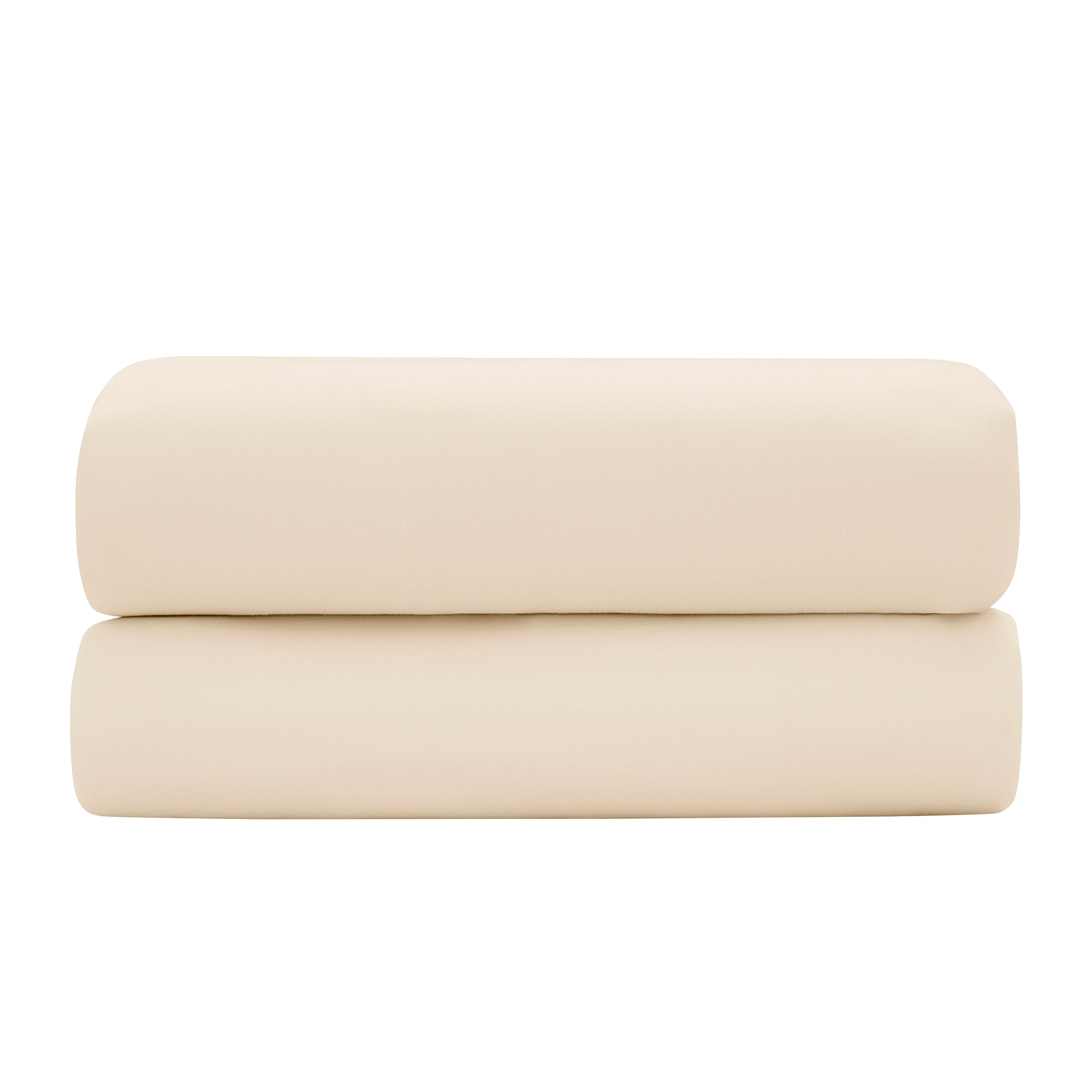 Drap Plat "Prestige" - Satin De Coton - Creme
