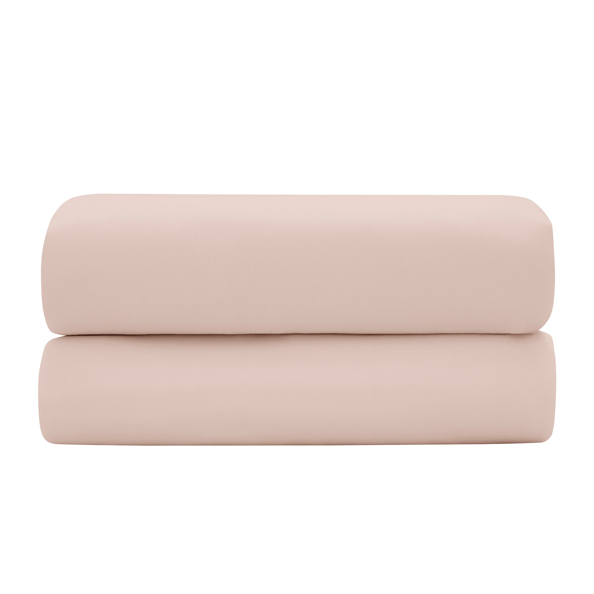 Drap Plat "Prestige" - Satin De Coton - Rose Blush