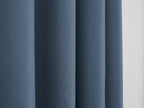 Rideaux - Effet Lin - Bleuet