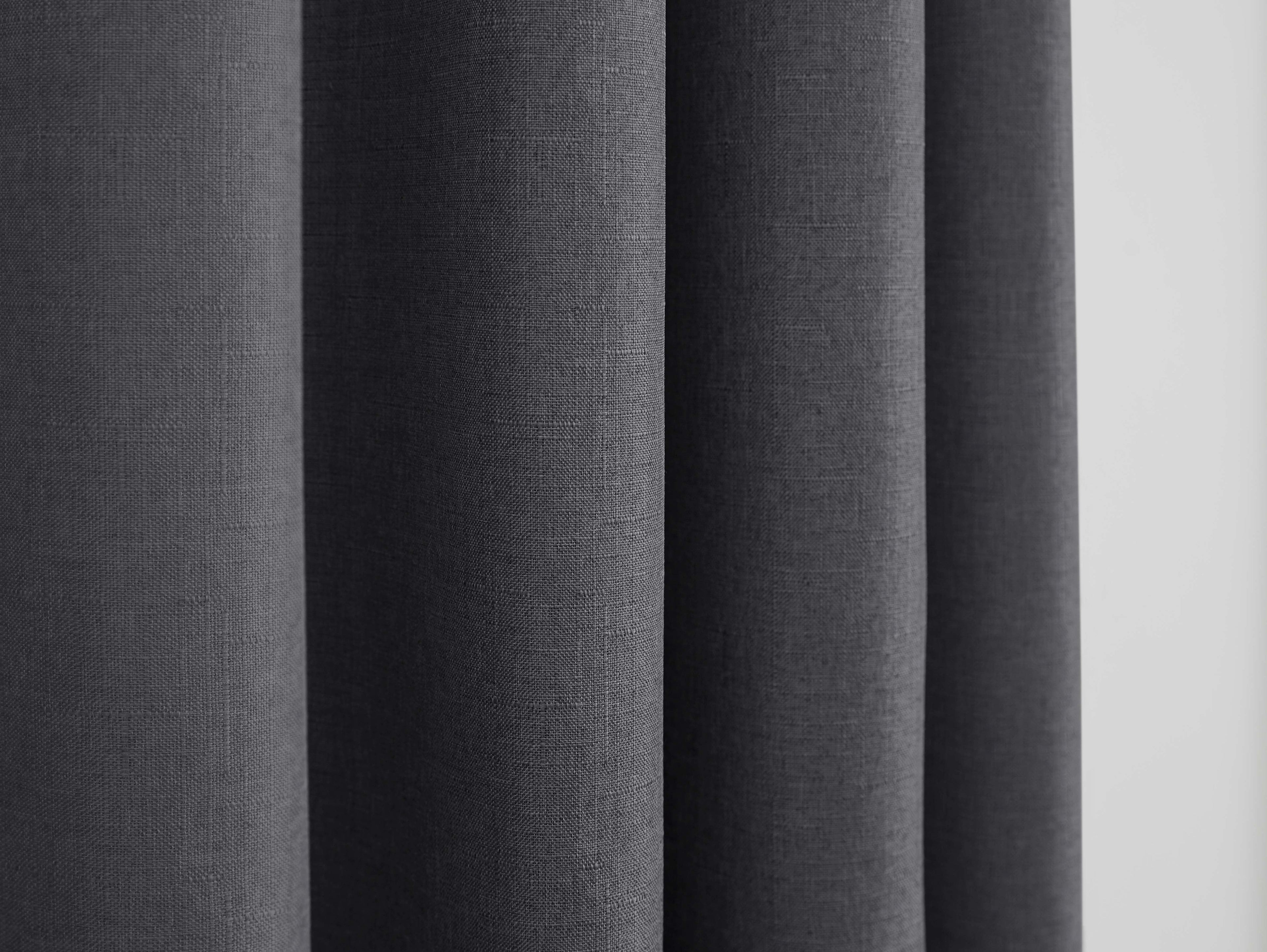 Rideaux - Effet Lin - Granite