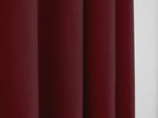 Rideaux - Effet Lin - Lie De Vin