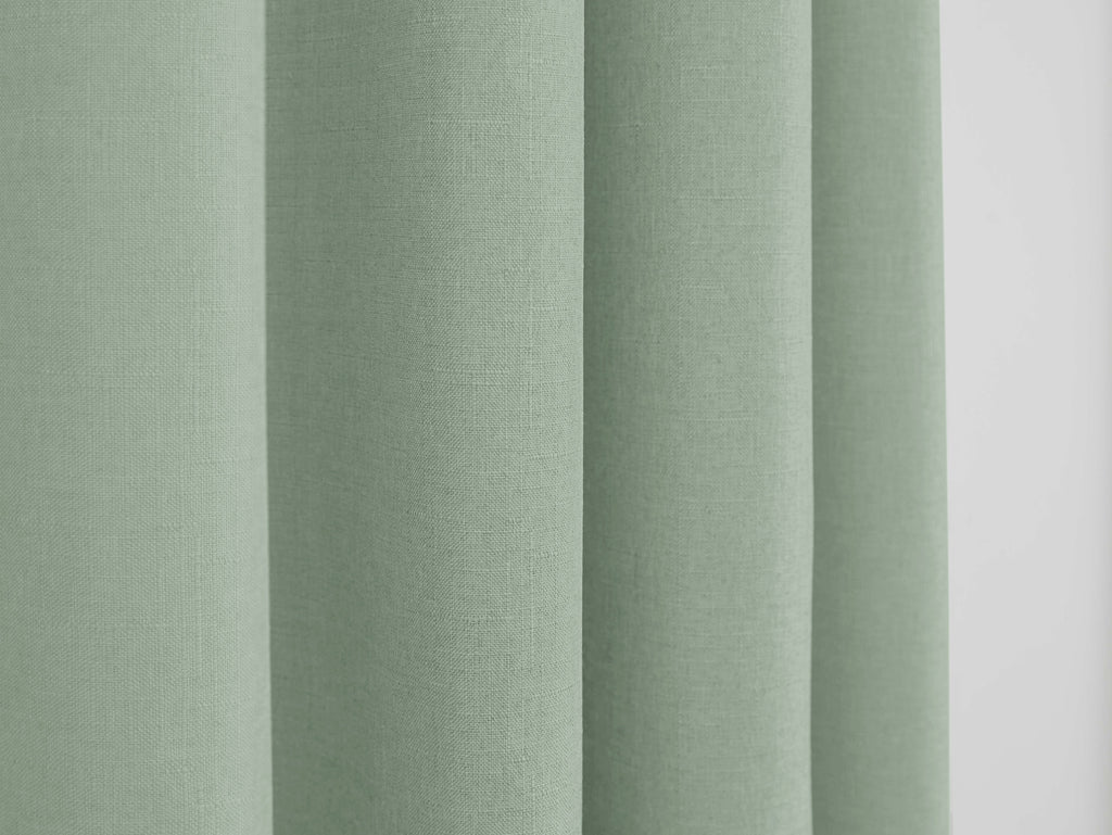 Rideaux - Effet Lin - Menthe
