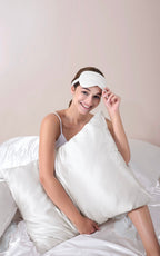 Masque 100% Pure Soie De Mûrier - Ivoire