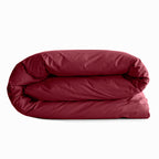 Housse De Couette - 100% Coton - Grenat