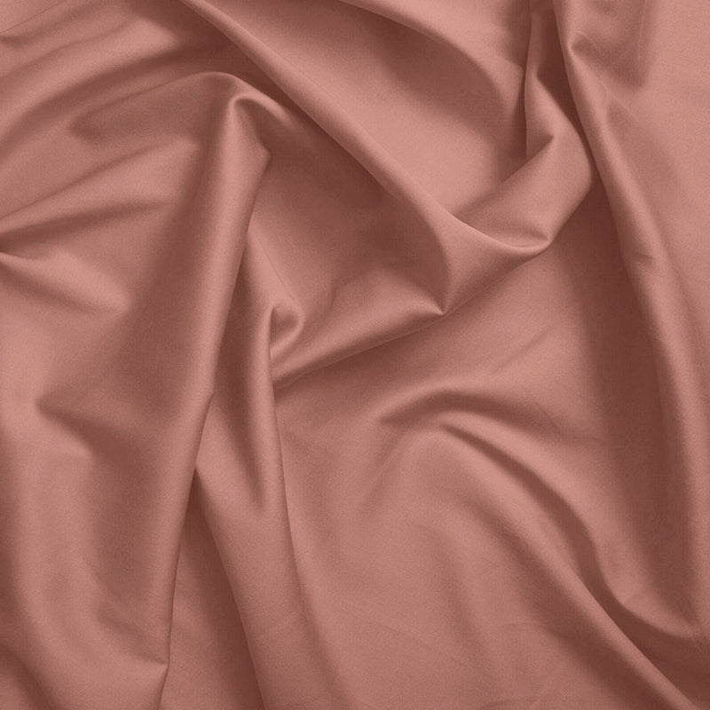 Housse De Couette - 100% Coton - Vieux Rose