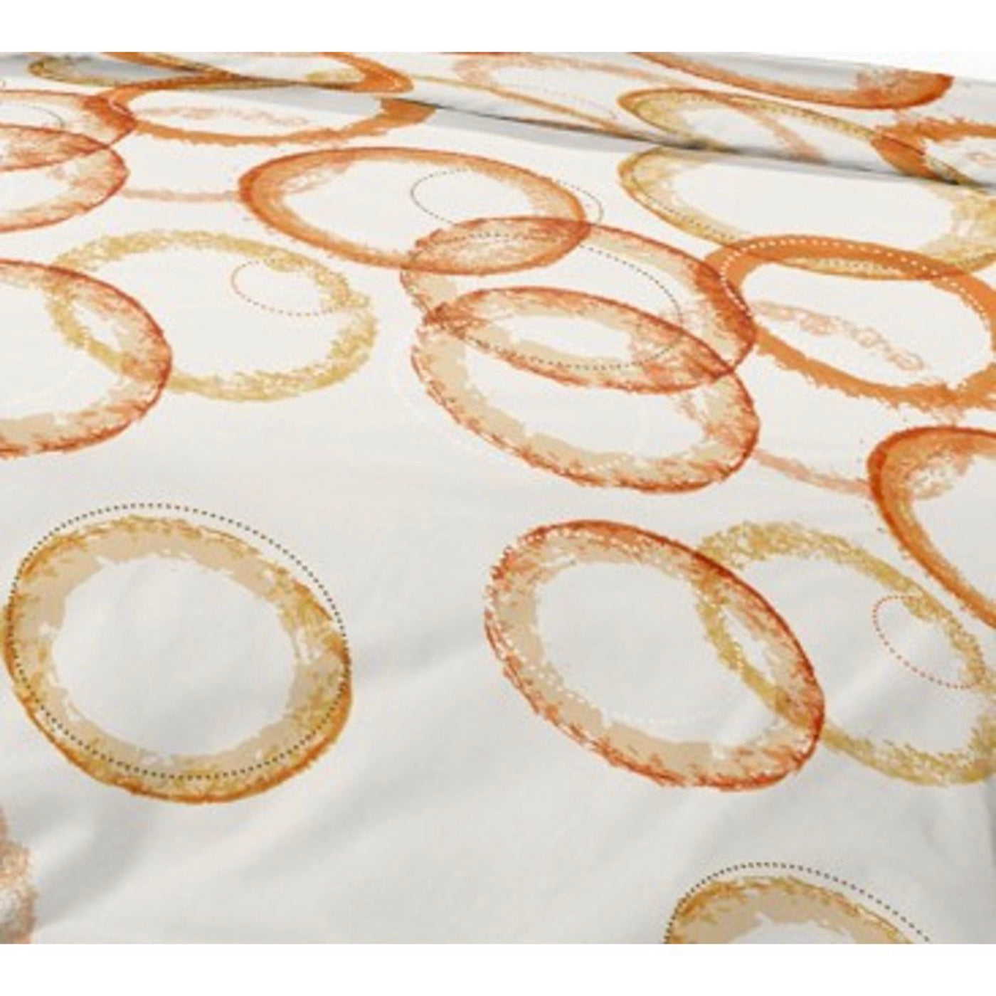 Parure De Couette 3 Pièces - Louna - Circle Orange