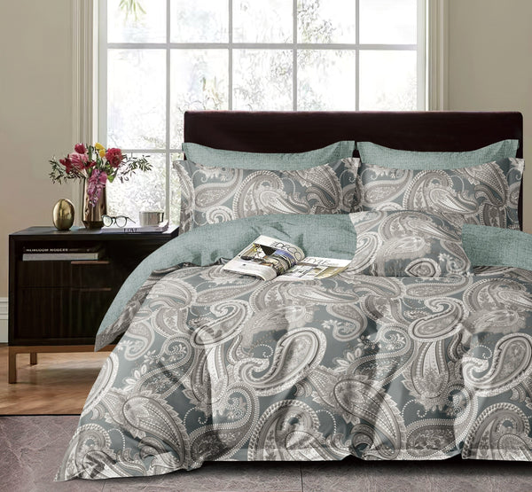 Parure De Couette - Percale De Coton - Boho Bloom