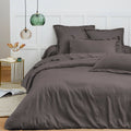 Housse De Couette - 100% Coton - Ardoise