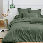 Housse De Couette - 100% Coton - Romarin