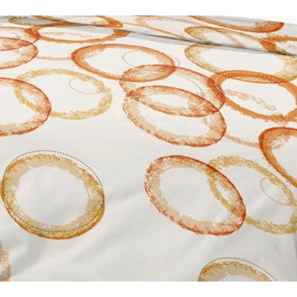 Parure De Couette 3 Pièces - Louna - Circle Orange