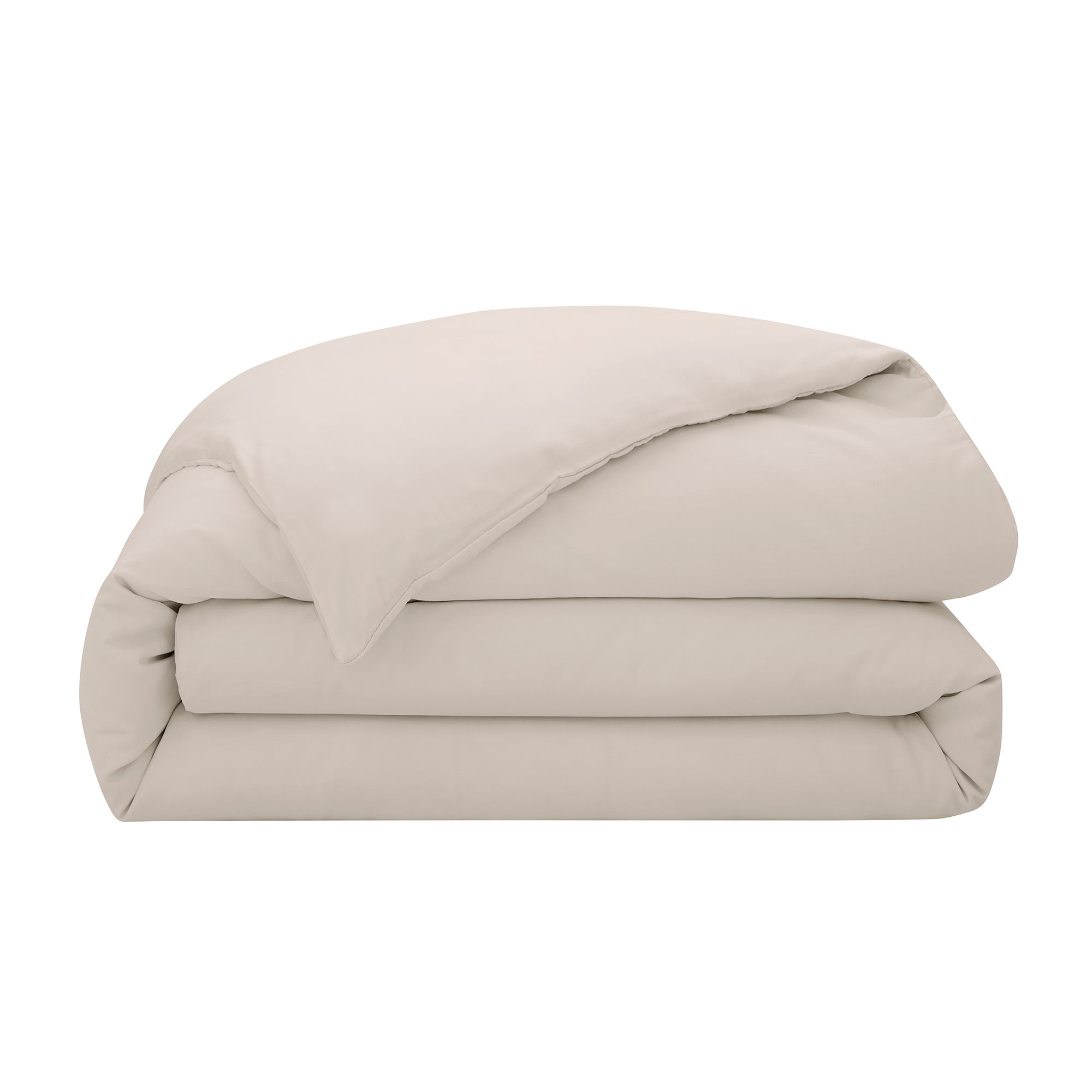 Housse De Couette "Prestige" - Satin De Coton - Sable