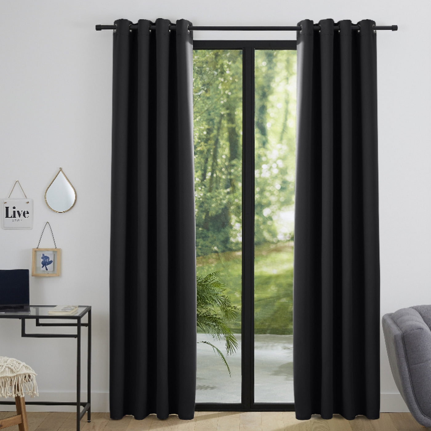 Rideaux Occultants - 100% Polyester - Truffe