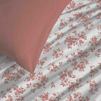 Pack Housse De Couette - 100% Coton - Eloise Abricot