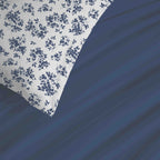 Pack Housse De Couette - 100% Coton - Eloise Bleu