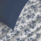 Pack Housse De Couette - 100% Coton - Eloise Bleu