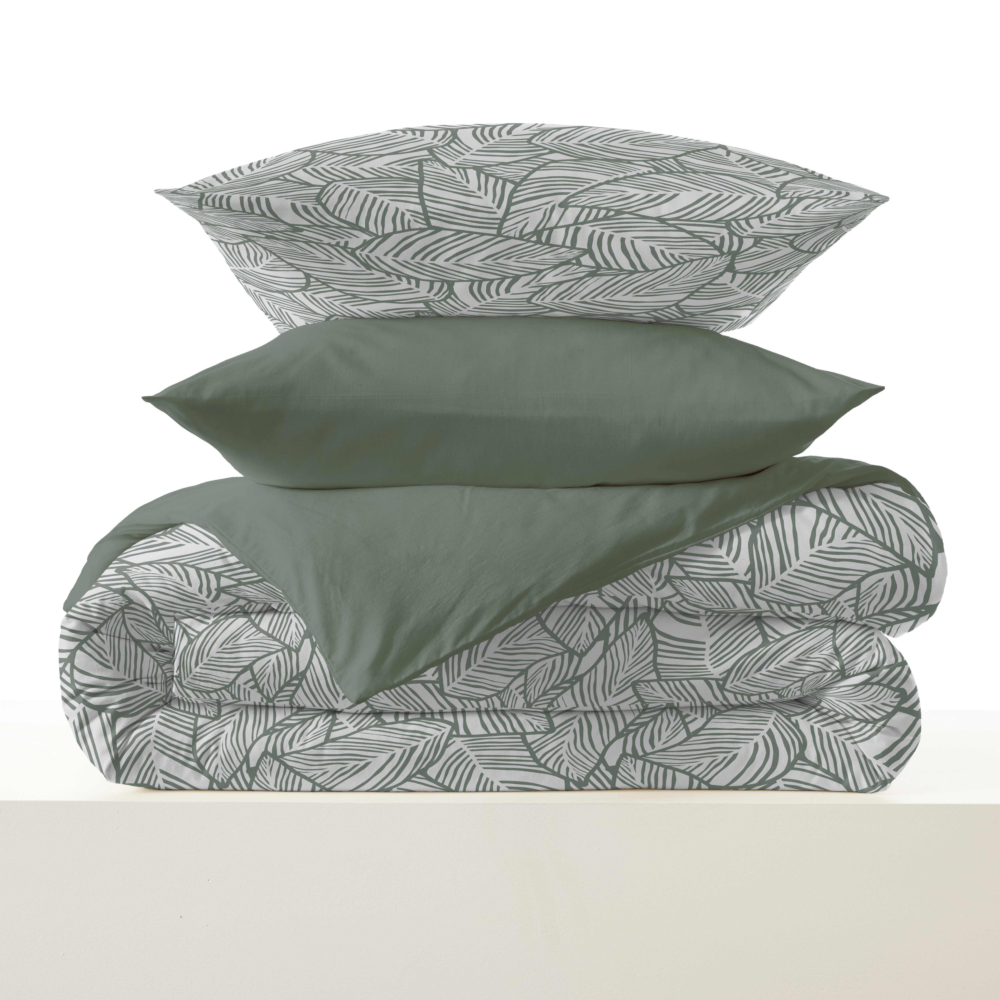Pack Housse De Couette - 100% Coton - Fira Romarin
