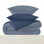 Pack Housse De Couette - 100% Coton - Gabrielle Marine