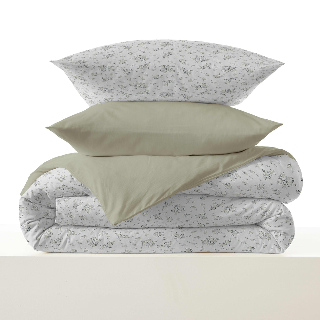 Pack Housse De Couette - 100% Coton - Louise Romarin