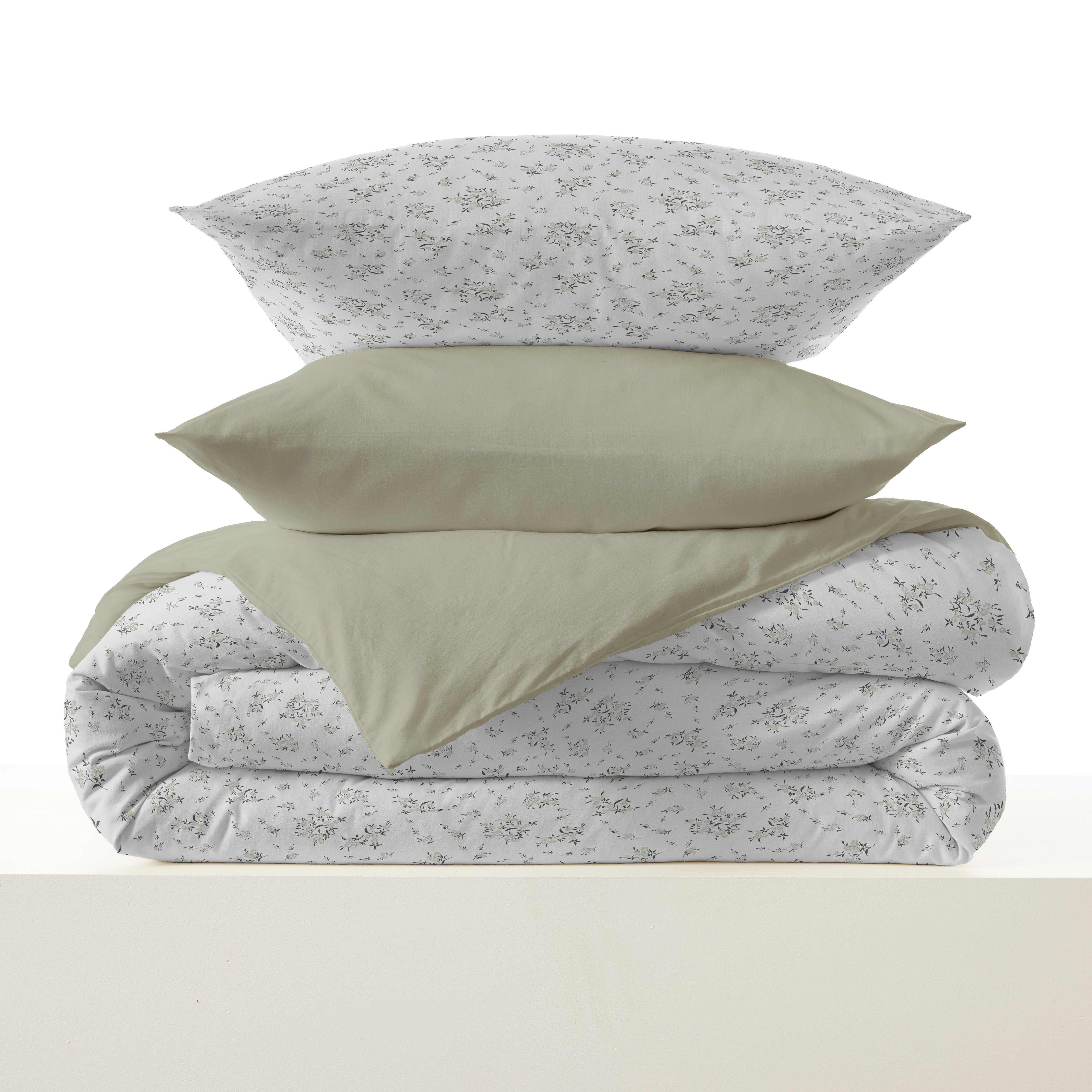 Pack Housse De Couette - 100% Coton - Louise Romarin