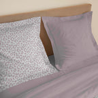 Parure De Draps 4 Pièces Pour Lit - 100% Coton - Diana Blush
