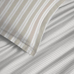 Parure De Draps 4 Pièces Pour Lit - 100% Coton - Florence Naturel