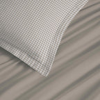 Parure De Draps 4 Pièces Pour Lit Grande Largeur - 100% Coton - Gabrielle Naturel