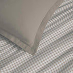 Parure De Draps 4 Pièces Pour Lit Grande Largeur - 100% Coton - Gabrielle Naturel