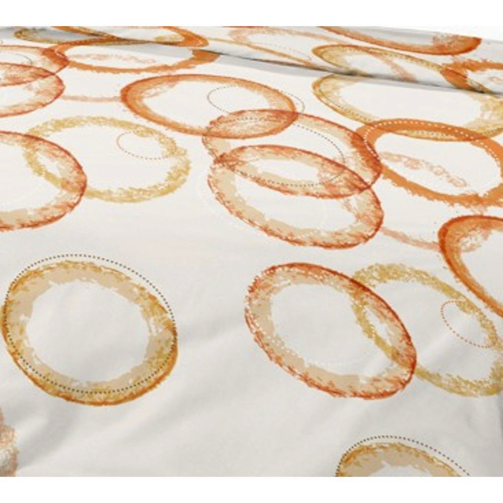 Parure De Draps 4 Pièces - Louna - Circle Orange