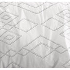 Parure De Draps 4 Pièces - Louna - Losange Gris