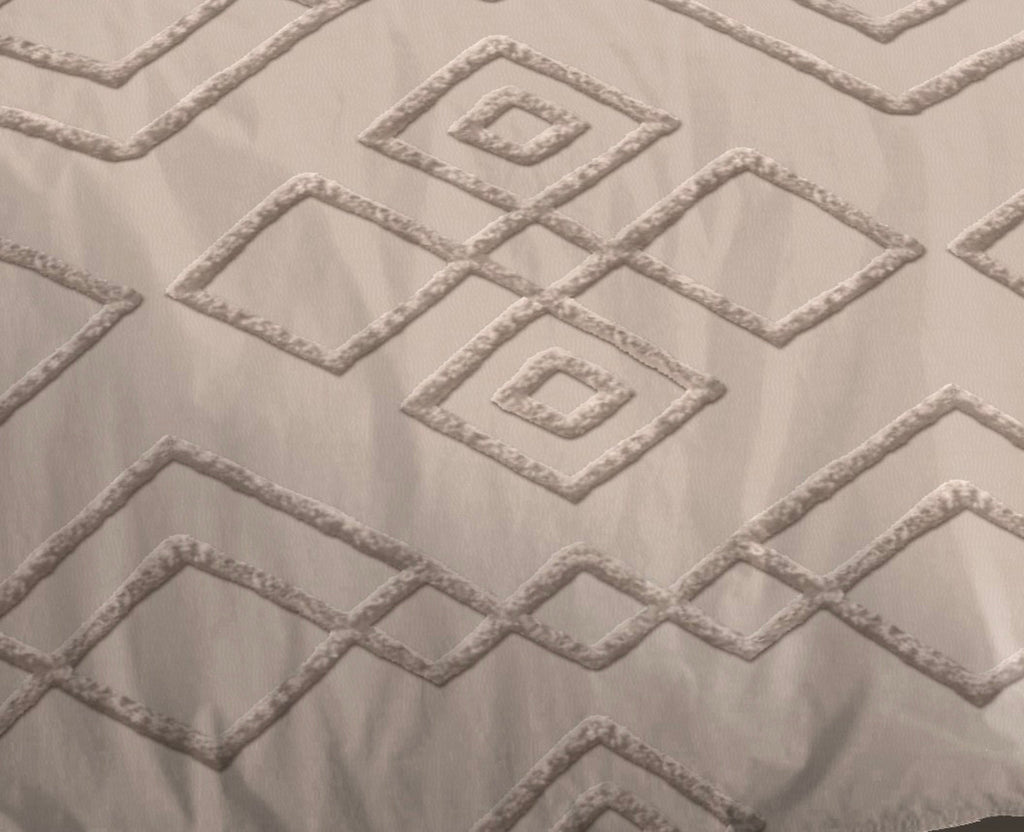 Parure De Draps 4 Pièces - Louna - Losange Relief