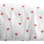 Parure De Draps 4 Pièces - Louna - Love Rouge
