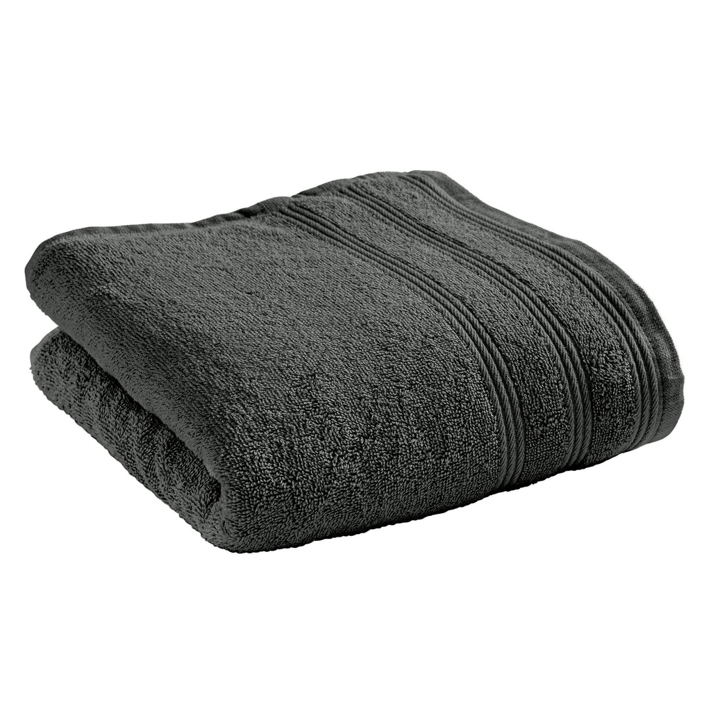 Serviette De Toilette "Spa" - 100% Coton - Ardoise
