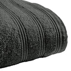Serviette De Toilette "Spa" - 100% Coton - Ardoise