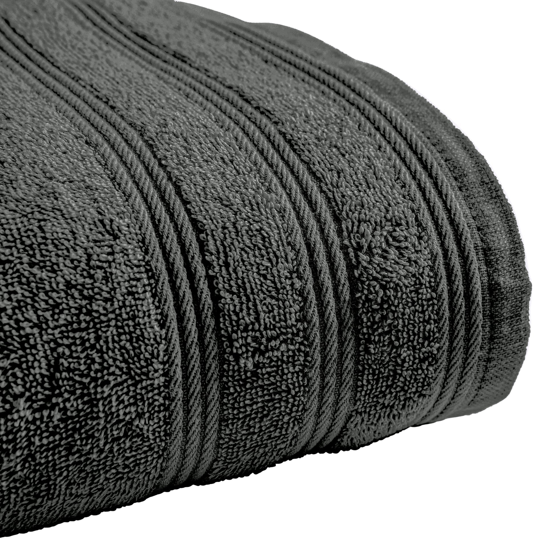 Serviette De Toilette "Spa" - 100% Coton - Ardoise