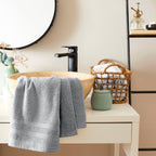 Serviette De Toilette "Spa" - 100% Coton - Perle