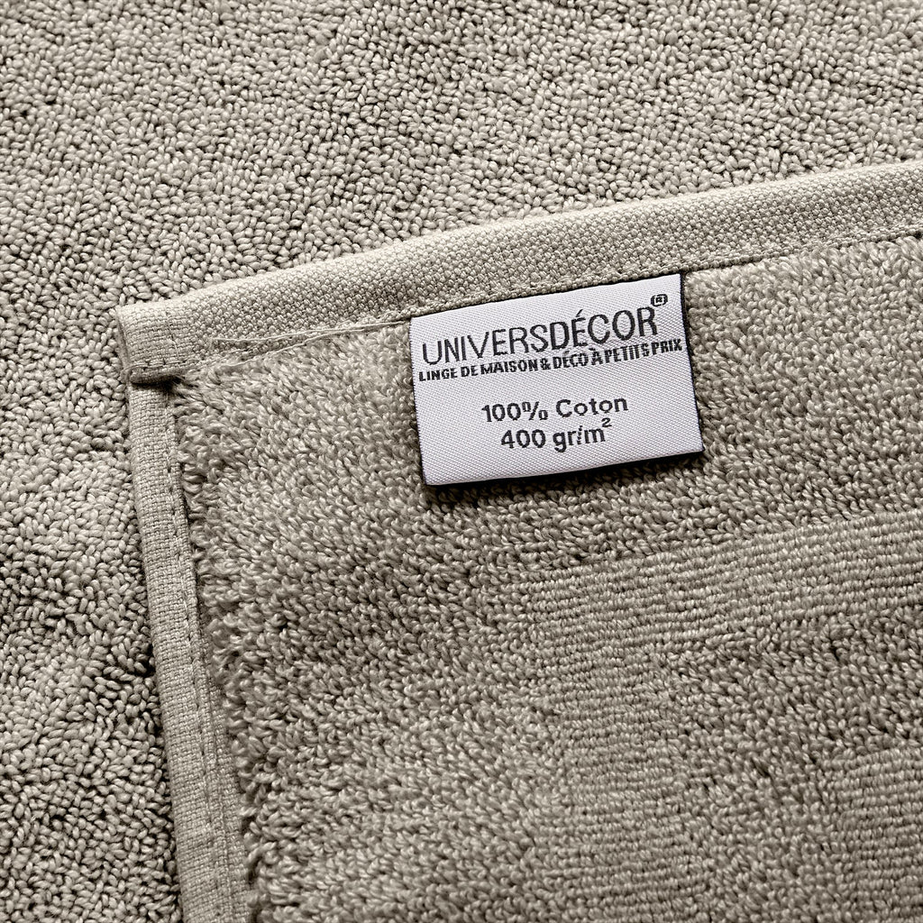 Serviette De Toilette "Spa" - 100% Coton - Sable